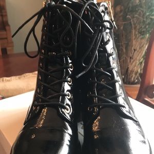 Women’s Gothic black ankle boots